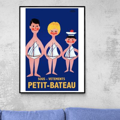 Affiche Petit Bateau