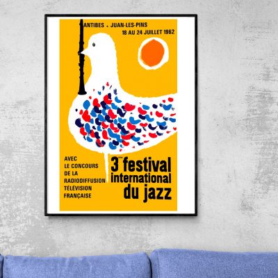 Affiche 3e Festival International du Jazz Antibes