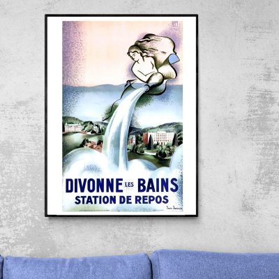 Affiche Divonne les Bains