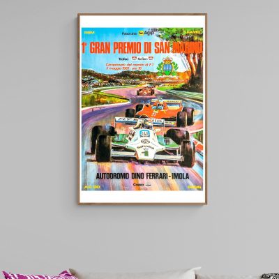 Affiche 1e Gran Premio di San Marino