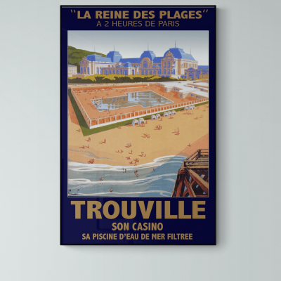 Affiche Trouville