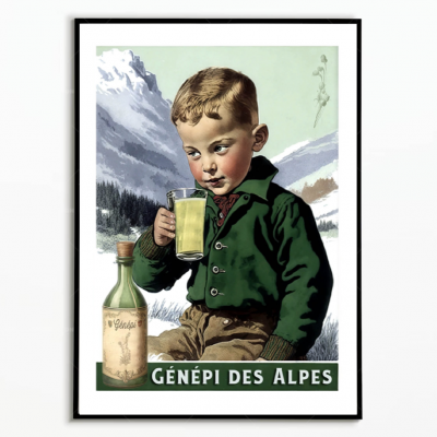 Affiche Genepi des Alpes