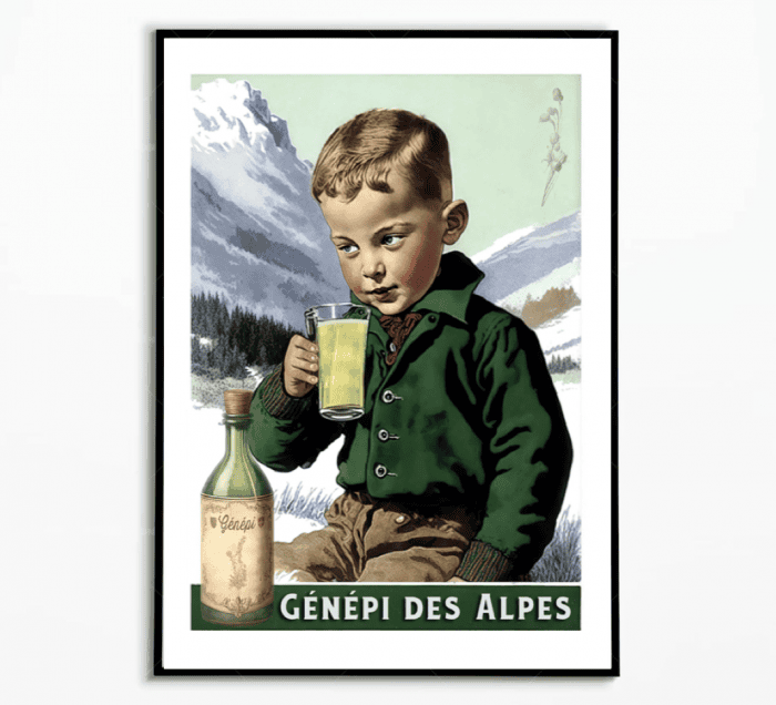 Affiche Genepi des Alpes