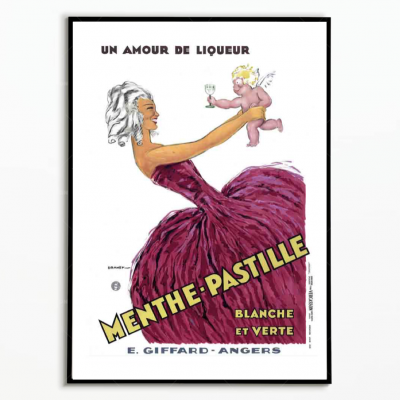 Affiche Menthe Pastille Angers