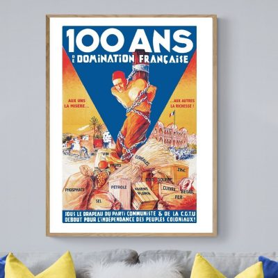 Affiche 100 ans de Domination Française