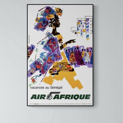 Affiche Air Afrique