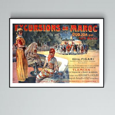 Affiche Excursions au Maroc