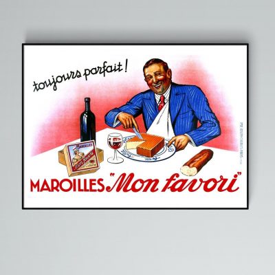 Affiche Maroilles, mon Favori