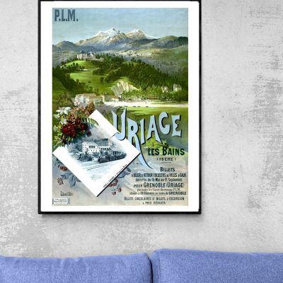 Affiche Uriage les Bains