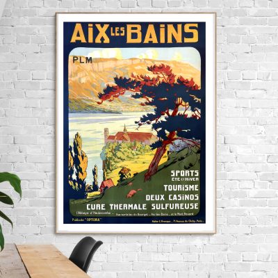 Affiche Aix les Bains