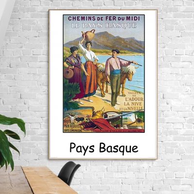 Affiche Pays Basque