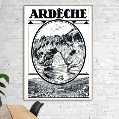 Affiche Ardèche