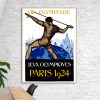 Affiche Jeux Olympiques Paris 1924