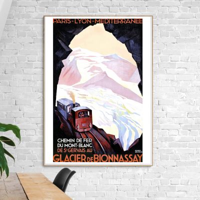 Affiche Glacier de Bionnassay
