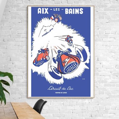 Affiche Circuit du Lac - Aix les Bains