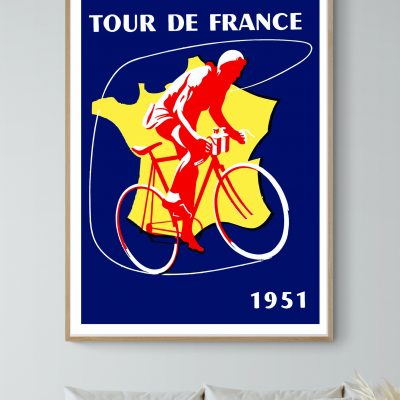 Affiche Tour de France 1951