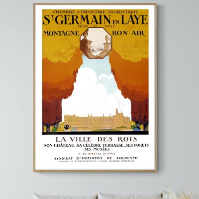 Affiche Saint Germain en Laye