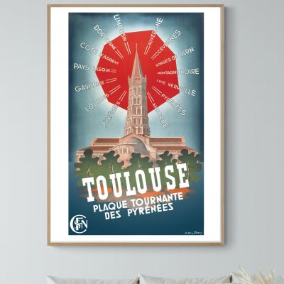 Affiche Toulouse
