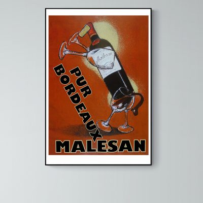 Affiche Malesan Pur Bordeaux