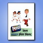 Balayette Persil ancienne.