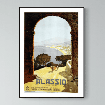 Affiche Italie Alassio