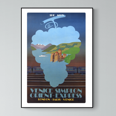 Affiche Italie Venice Simplon Express 2