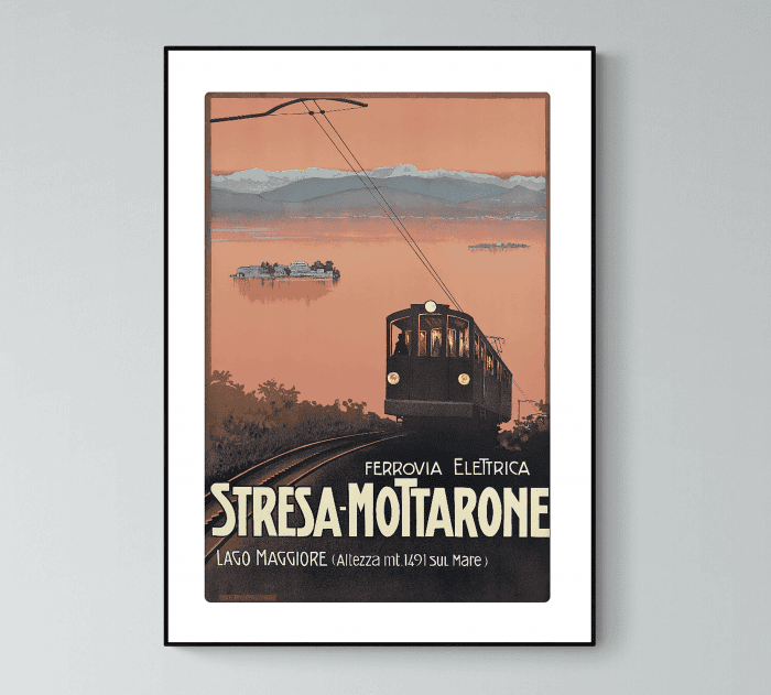 Affiche Italie Stresa