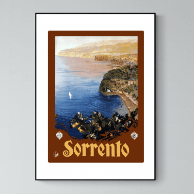 Affiche Italie Sorrento