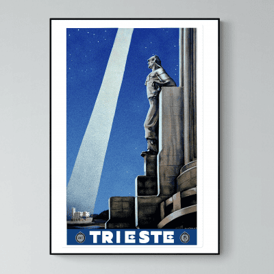 Affiche Italie Trieste