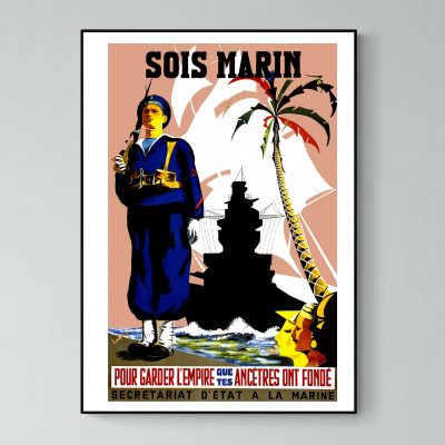 Affiche Sois marin
