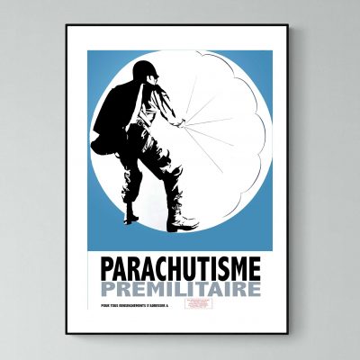 Affiche Parachutisme premilitaire