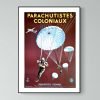Affiche Parachutistes coloniaux