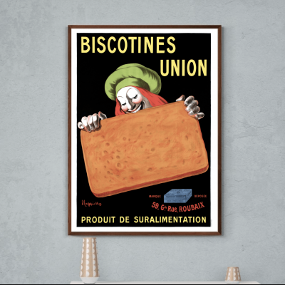 Affiche Biscotines Union