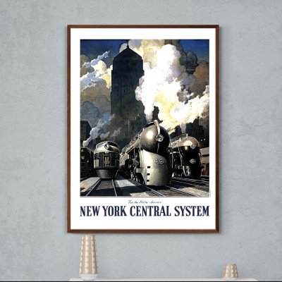 Affiche New York Central System