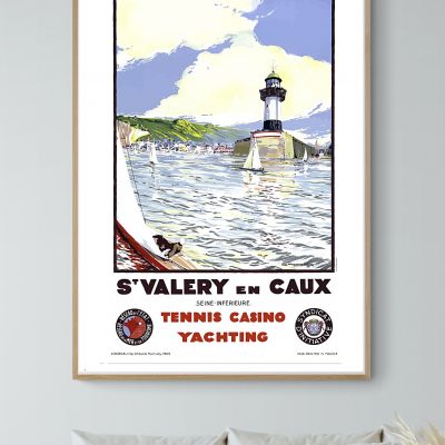 Affiche Saint Valéry en Caux