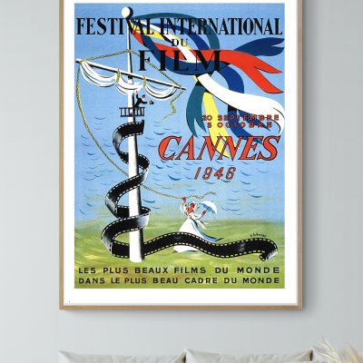 Affiche Festival du Film - Cannes 1948