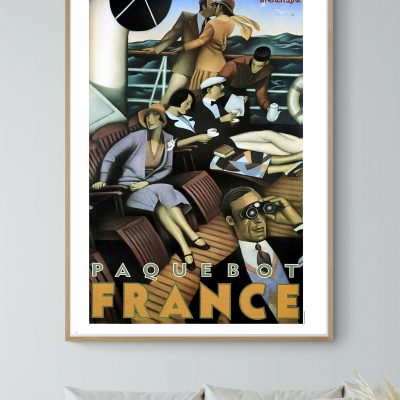 Affiche Paquebot - Frenchline