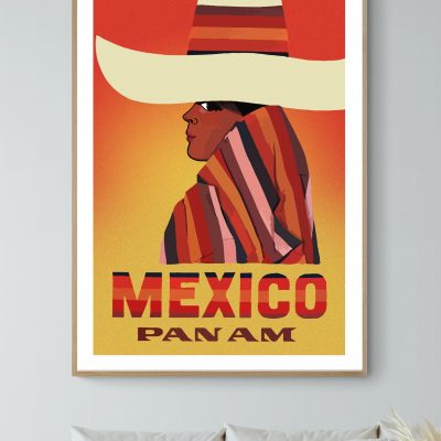 Affiche Mexico - Panam