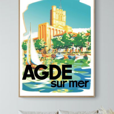 Affiche Agde sur Mer