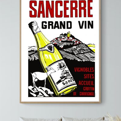 Affiche Sancerre, grand Vin