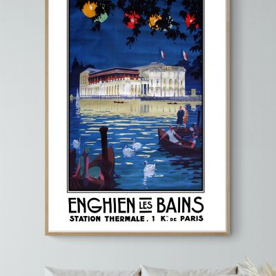 Affiche Enghien les Bains