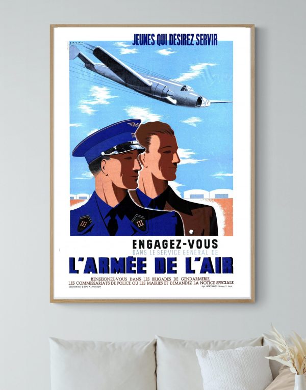 Affiche vintage illustrant un voyage dans l'extrême Orient avec Messageries Maritimes.