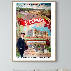 Affiche Saint Germain en Laye