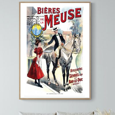 Affiche Bières de la Meuse