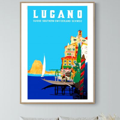 Affiche Lugano - Suisse