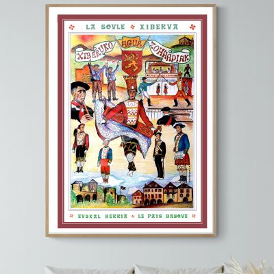 Affiche La Soule Xiberoa