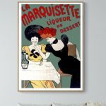 Affiche vintage représentant deux femmes dégustant un dessert, évoquant l'exploration de l'Extrême-O.