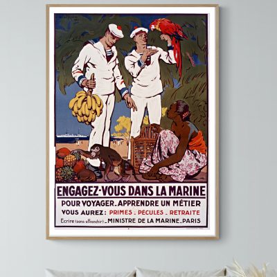 Affiche Engagez Vous dans la Marine