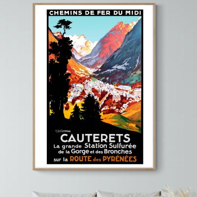 Affiche Cauterets