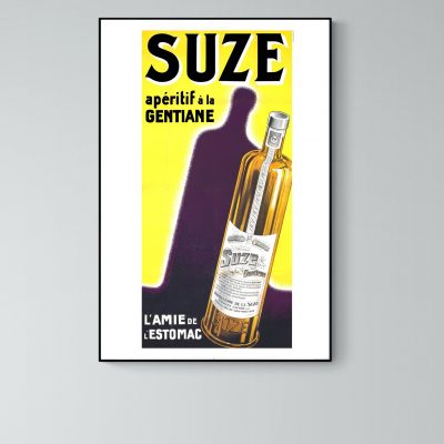 Affiche Suze, apéritif à la Gentiane